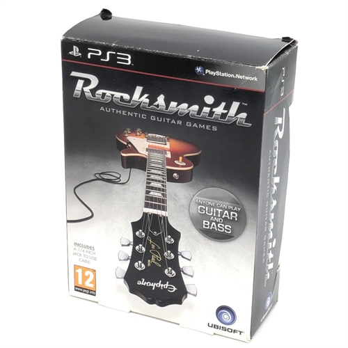 Rocksmith Bundle - Spil og Real Tone Kabel - PS3 (B Grade) (Genbrug)